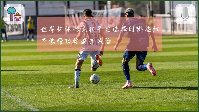 世界杯体彩竞猜平台选择时哪些细节能帮助你避开风险