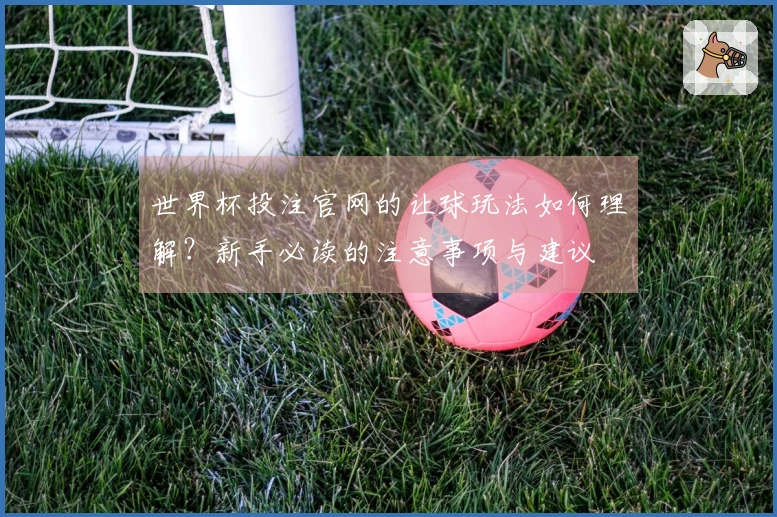世界杯投注官网的让球玩法如何理解？新手必读的注意事项与建议