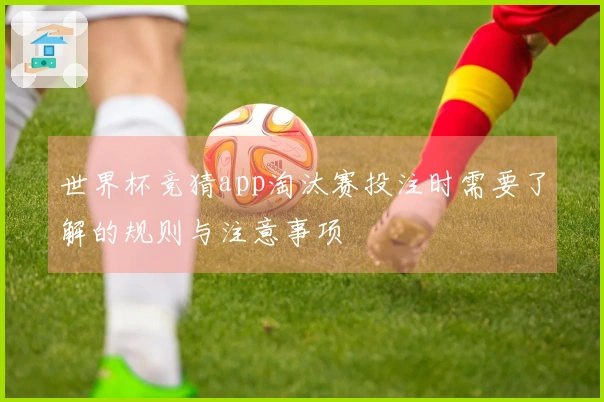 世界杯竞猜app淘汰赛投注时需要了解的规则与注意事项